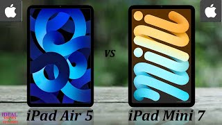 Apple iPad Air 5 2022 vs iPad Mini 7 2024