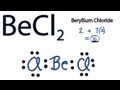 Beryllium and Chlorine Lewis Structures