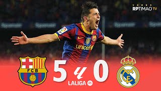 Barcelona 5 x 0 Real Madrid ● La Liga 10/11 Extended Goals & Highlights with Stadium Sound ᴴᴰ