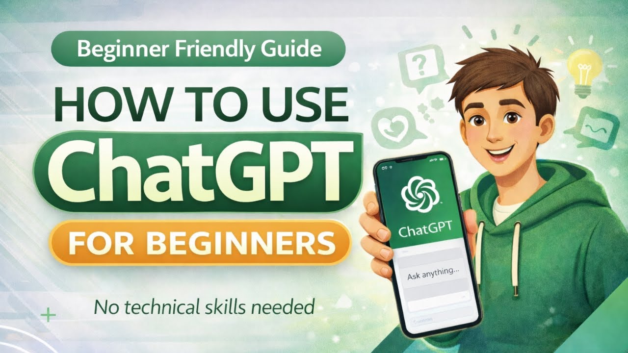 How to Use ChatGPT for Beginners | Step-by-Step (No Tech Skills Needed)