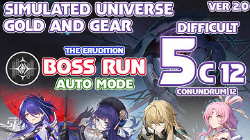 Gold and Gear - Auto - Boss Fight - Difficult 5 - Conundrum 12 - The Erudition