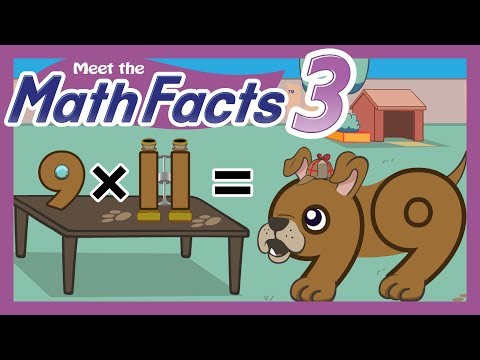 ⁣Meet the Math Facts Multiplication  Division - 9 x 11 = 99