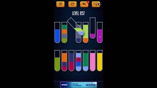 Water Sort Puzzle - Color Liquid Sorting Game Level 657 Solution