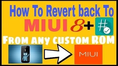 Guide - Revert Any Xiaomi Device To A Stock Rom And Re-lock Bootloader For Warranty.
