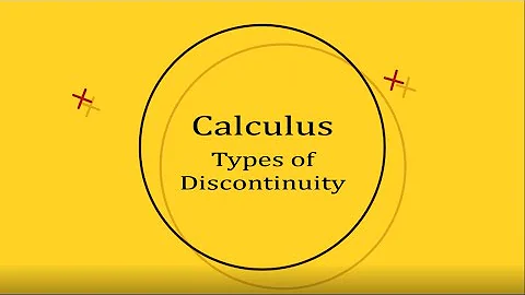Types of Discontinuity - Calculus