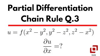 How To Apply The Chain Rule In Partial Differentiation Solved Example 3