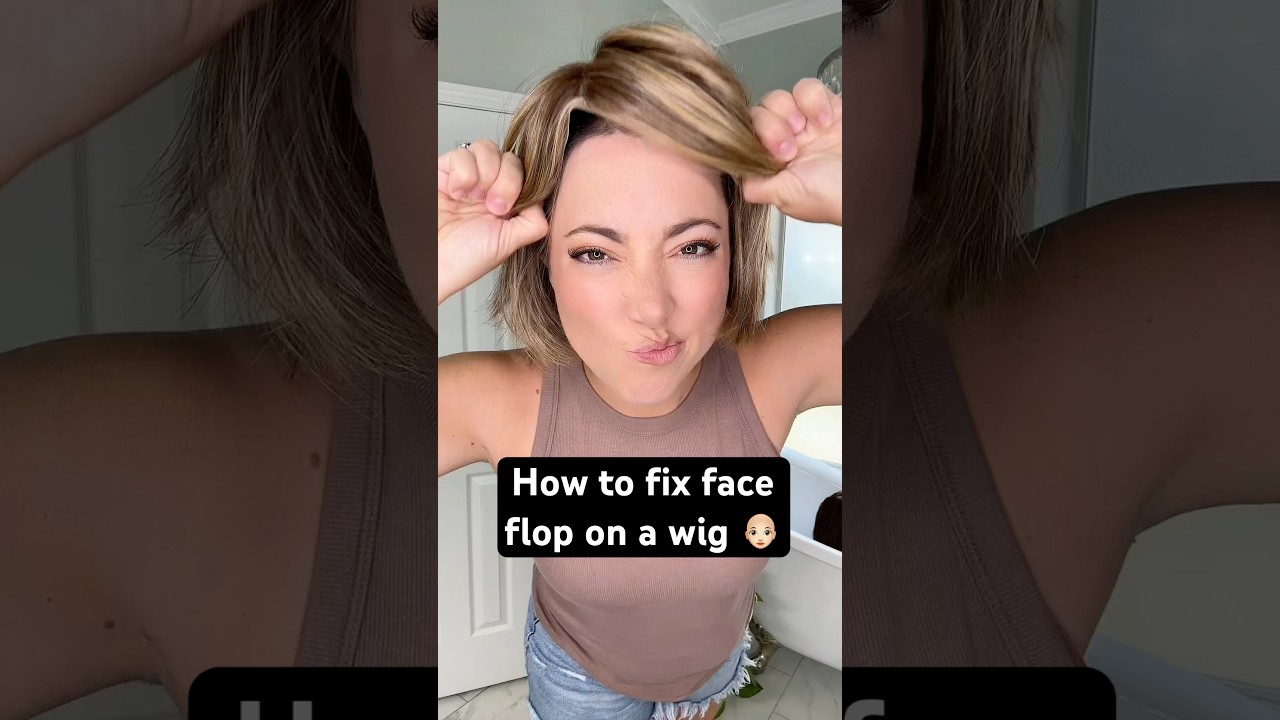How to Fix Wig Face Flop (Heat-Friendly & Human Hair) 