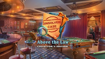 Unsolved Case: Above the Law Collector’s Edition | Hidden Object Games | IPlay