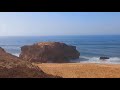 مناظر طبيعية رائعة أمواج البحر مع غروب الشمس سبحان الله الخالق العظيم 