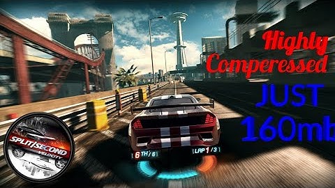 ¦¦ SPLIT SECOND VELOCITY ¦¦ 160mb PPSSPP highly compressed with Best Settings😮😮😮