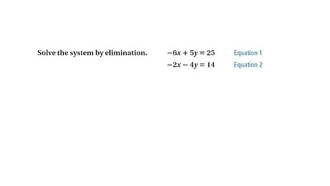 5.3 System of Linear Equations by Elimination PART 2