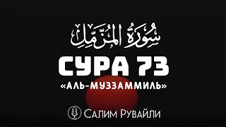 Прекрасное чтение корана!Сура:73 Аль Муззаммиль(закутавшийся). Чтец:Салим Рувайли