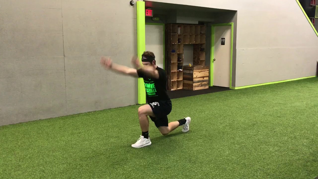 Reverse Lunge to Overhead Reach - YouTube