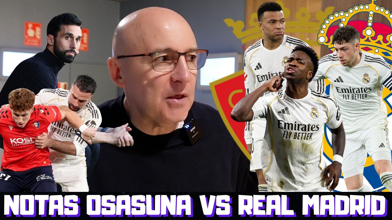 ¿QUÉ LE PASA A MBAPPÉ? ¿CARVAJAL TITULAR, ARBELOA? ¿SE SALVA VINICIUS? NOTAS OSASUNA vs REAL MADRID