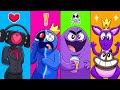 20 GARTEN of BANBAN,SIKIBIDI TOILET, GRIMACE SHAKE &amp; RAINBOW FRIENDS ANIMATION COMPILATION!