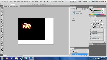 How to create fire effects with photoshop CS5