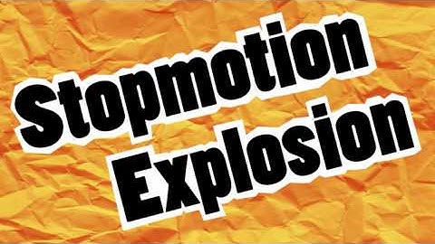 Stopmotion Explosion Animation Kit - OS X & Windows