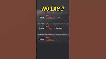 Top 3 New Settings 🤯 ( NO LAG ) #arenabreakout