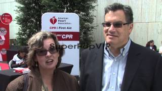 INTERVIEW: Chris and Debra Bader at American Heart Associ...