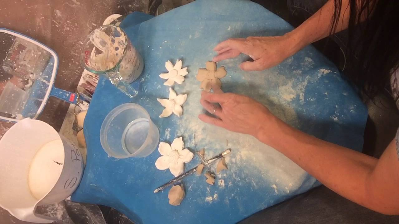 Ceramic Flower Making at Elizabeth Field blog