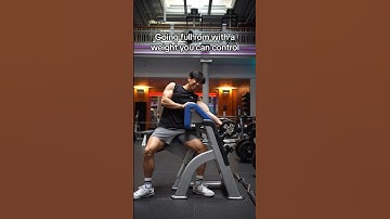 What happens when you go all the way DOWN on preacher curls…