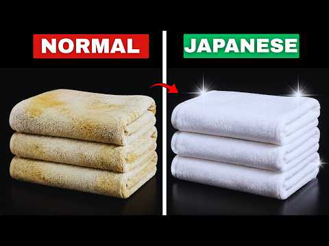 Smelly Towels? The Japanese Method Makes Them Smell Brand New (Without Perfume!)