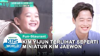 Kim YiJun Terlihat Seperti Miniatur Kim JaeWon|Fun-Staurant |SUB INDO|201016 Siaran KBS WORLD TV|