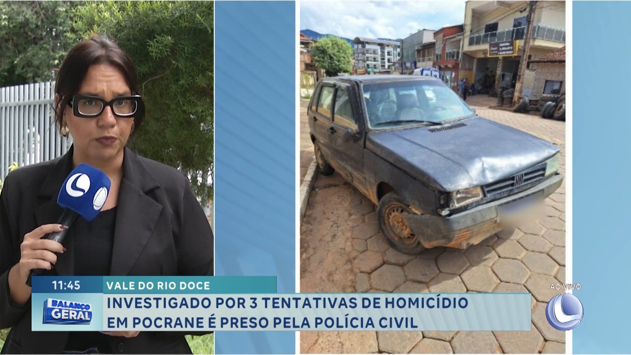 Pocrane: Suspeito de 3 tentativas de homicídio é preso.