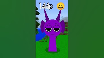 Incredibox Sprunki Durple All Phases Mod in Minecraft! £ #minecraft #mcpe