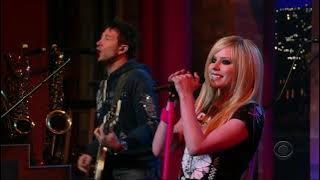 Avril Lavigne - Girlfriend (live @ the Late Show with David Letterman 2007)
