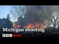 Michigan church death toll rises after shooting and arson attack | BBC News