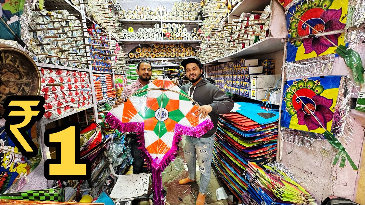 Biggest kite manufacturer in India | सबसे सस्ती पतंग यहाँ मिलेंगी | ​⁠ @SezuUniverse