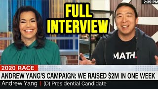 Andrew Yang's Full Interview on CNN Newsroom w/ Fredricka Whitfield | December 1st 2019