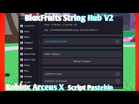 BLOX FRUITS (STRING X) – ScriptPastebin
