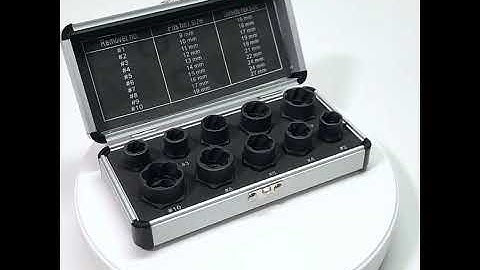 Bộ Vặn Bu Lông Và Đai Ốc Bị Toét Đầu