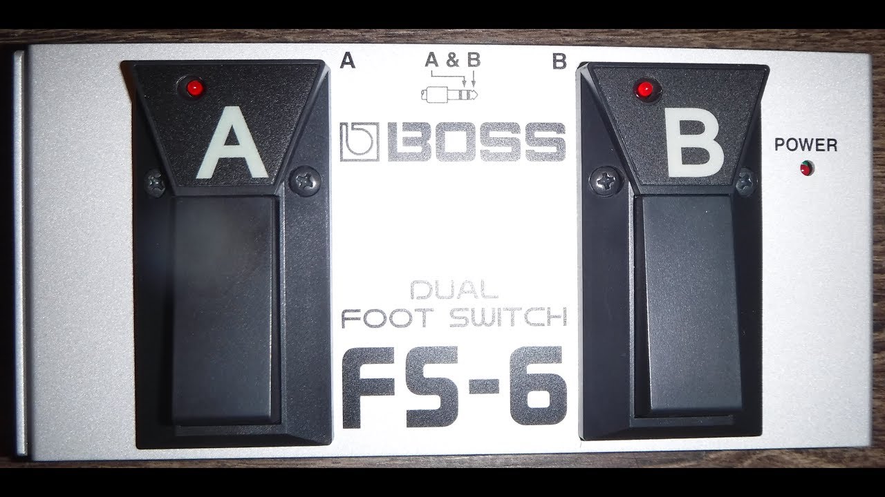 Boss FS-6 Unboxing - YouTube