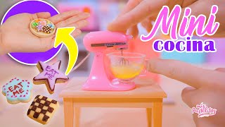 GALLETAS MINIATURA EN COCINA MINIATURA | ALICIA | MIS PASTELITOS