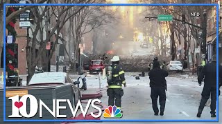 FBI investigating "intentional explosion" in Nashville