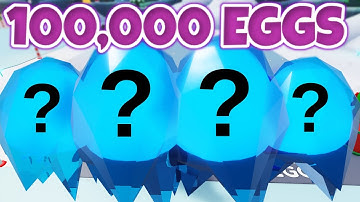 I HATCHED 100,000 BLIZZARD EGGS AND GOT THIS...  (Mining Simulator 2)