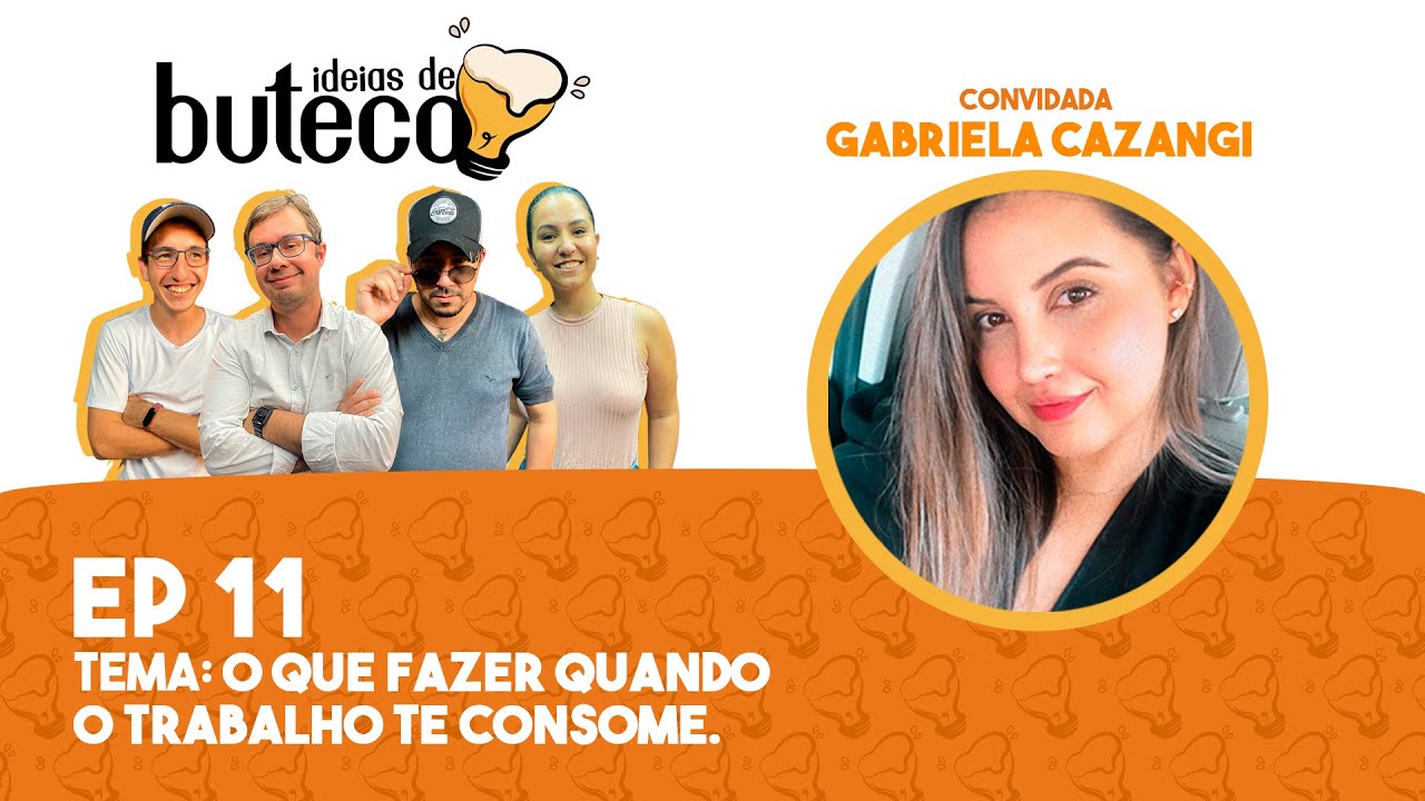 O que fazer quando o trabalho te consome? Com Gabriela Cazangi