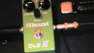 Maxon D&S II Demo with a Peavey Classic 30 & Stratocaster