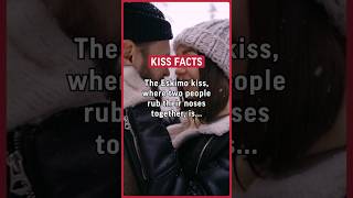 The Eskimo kiss, where two people rub their noses together, is not actually a kiss… #kiss #facts