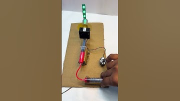 Wind power generator • DC Motor Project #shorts #generator