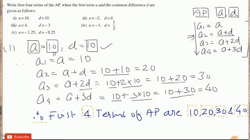Class 10 Ex 5.1 Q2, Maths AP (Arithmetic Progression) NCERT CBSE,