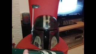 Motorized rangefinder gauntlet mandalorianer bountyhunter helmet