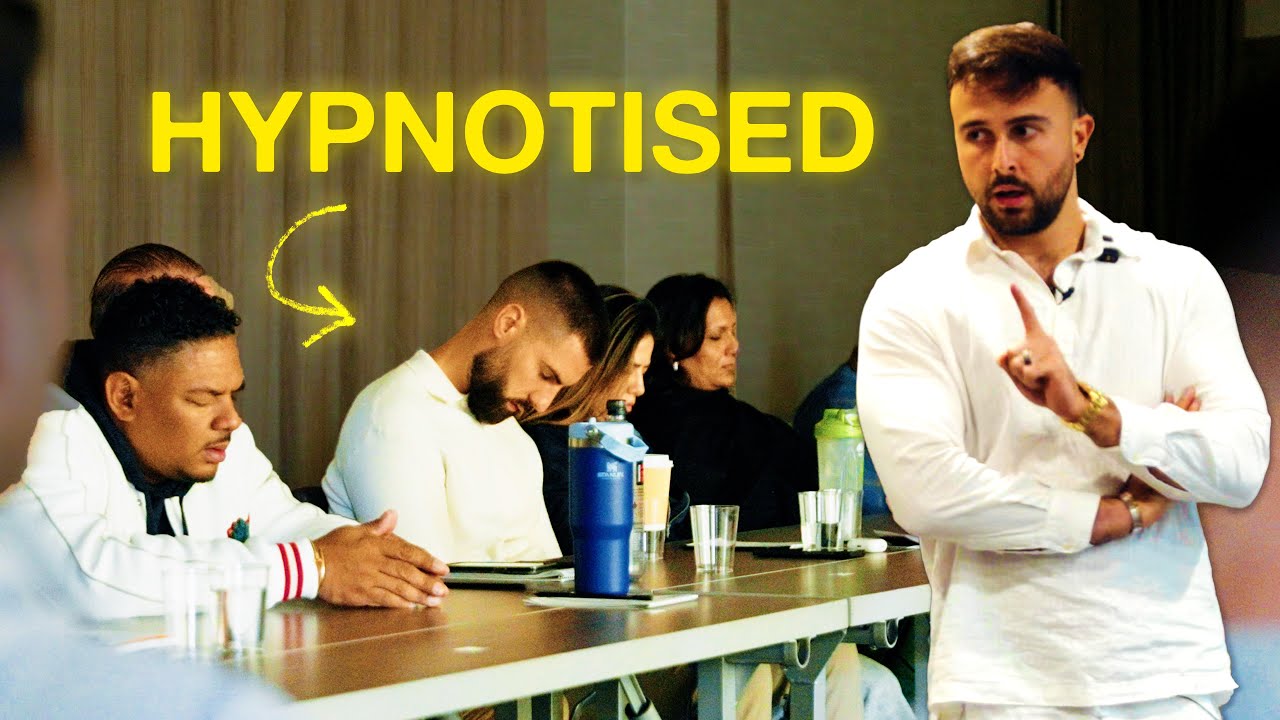 Hypnotizing An Entire Room to Be Super RICH VLOG 5