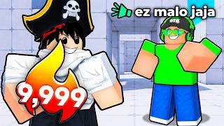 TROLEANDO a un YOUTUBER como NOOB en Rivals
