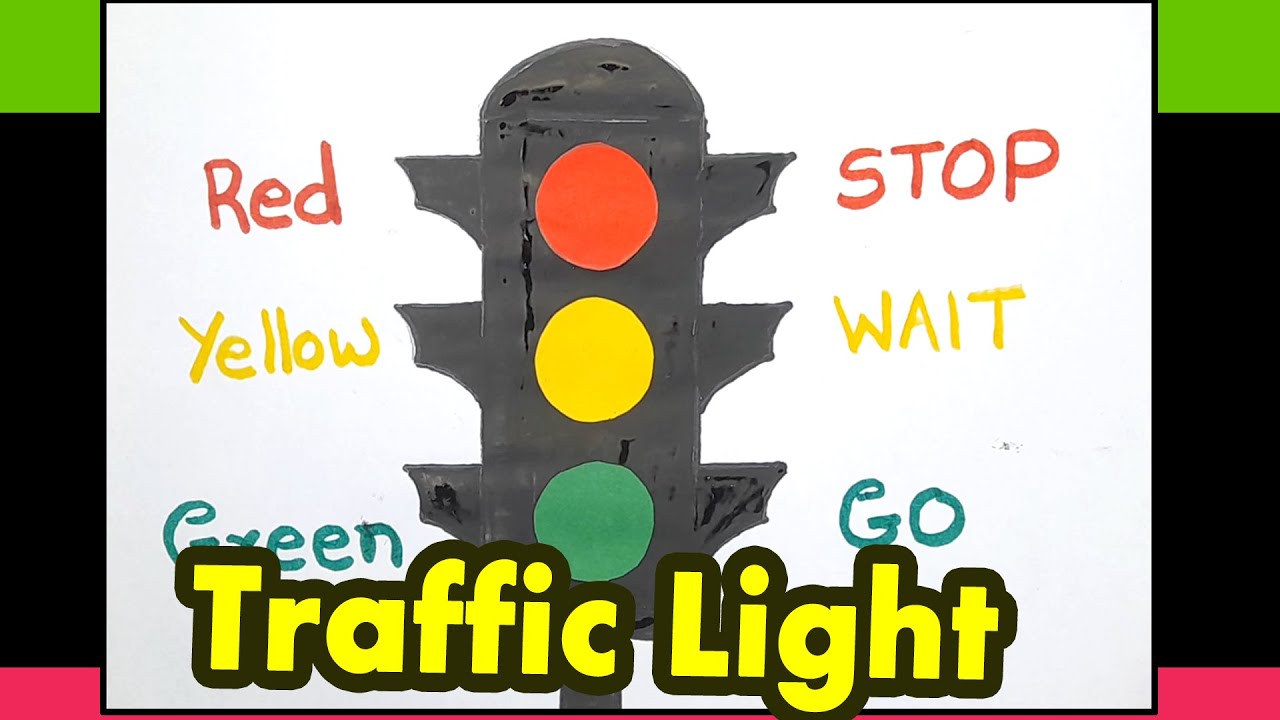 How to make traffic light chart | Traffic signals | Traffic signal ...