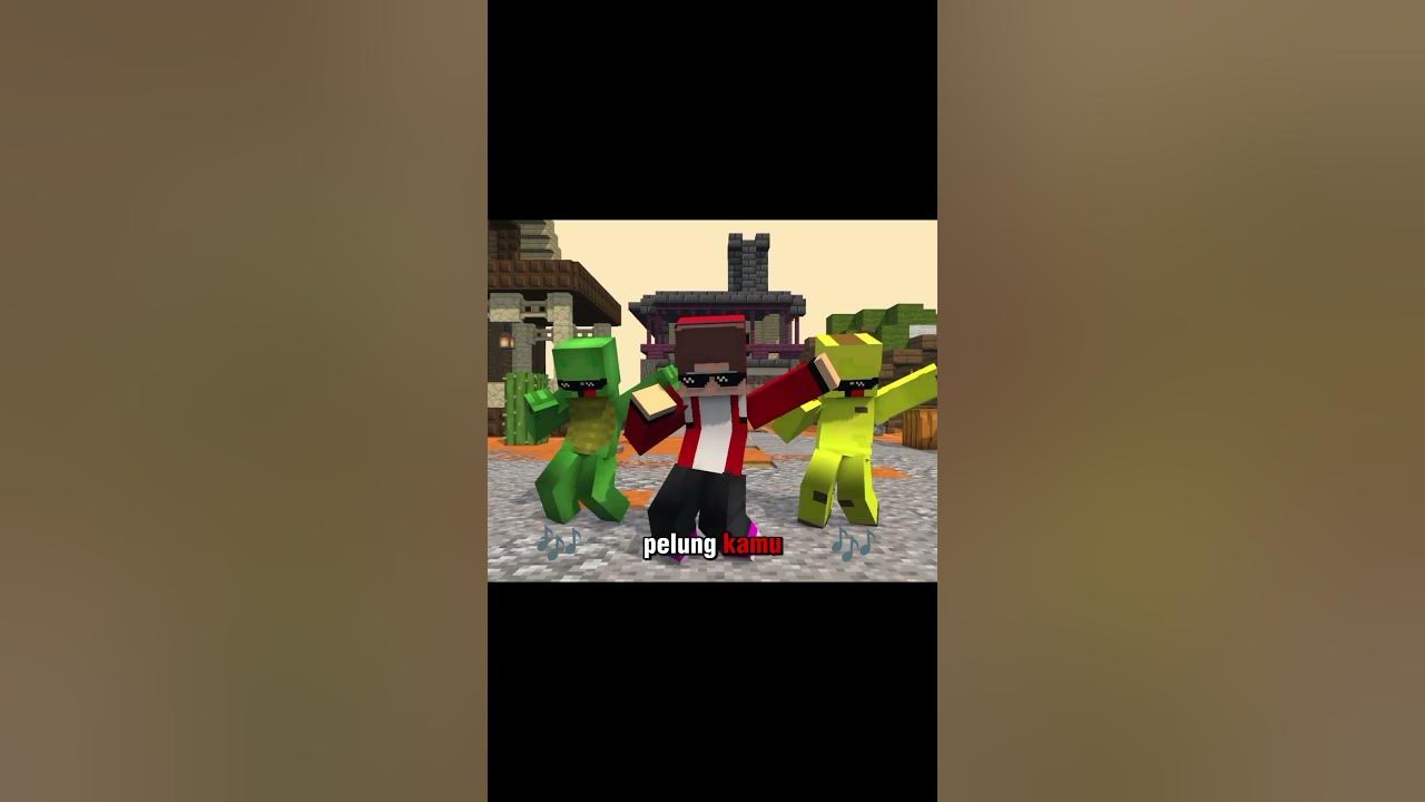Yooo versi mikey jj dan banana kit nih 🪩🍌 #minecraft #minecraftanimation #minecraftshorts #hayakawa
