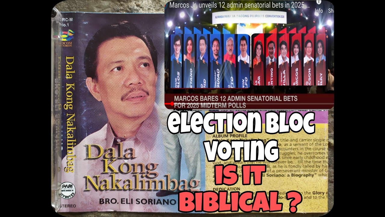 BLOC VOTING IS IT BIBLICAL ? / Brother ELI SORIANO YouTube BLOC VOTING IS IT BIBLICAL ? / Brother ELI SORIANO YouTube